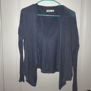 Abercrombie Kids Dark Blue Cardigan with Hood